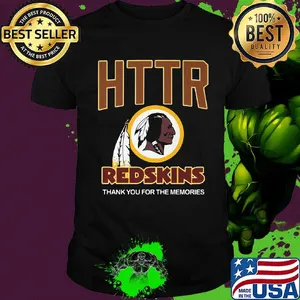 Httr redskins thank you for the memories shirt