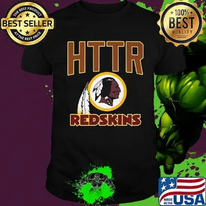 Httr washington redskins logo shirt