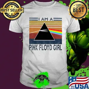 I am a pink floyd girl vintage retro shirt