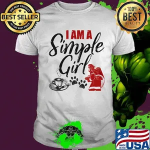 I am a simple girl coffee firefight shirt