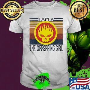 I am a the offspring girl vintage retro shirt