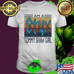 I am a tommy shaw girl vintage retro shirt