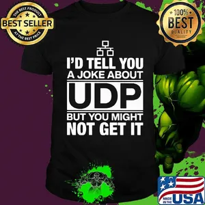 I'd Tell You A Joke About UDP But You Might Not Get It Bit Shirt