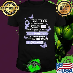 I have been stuck x-rays tests my journey most people in a life time I am a cancer warrior shirt