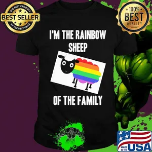 I'm the rainbow sheep of the family LGBT shirt