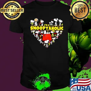 I’m snoopy aholic heart shirt