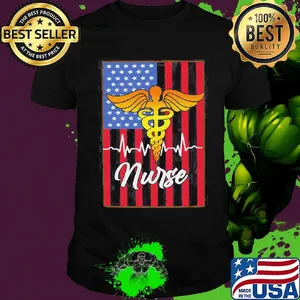 Independence day caduceus beat nurse shirt