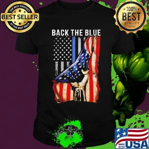 Independence day flag american back the blue shirt