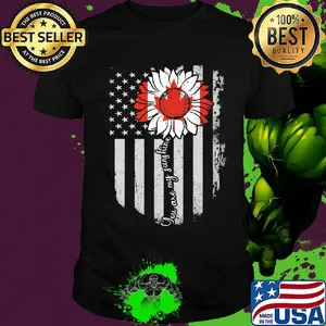 Independence day flower you are my sunshine canada shirt