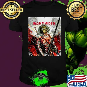 Iron maiden eddie the witcher shirt