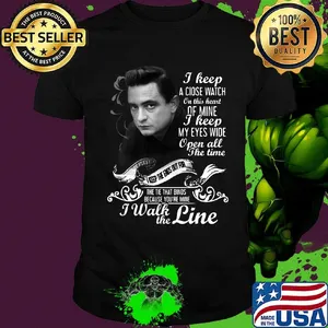 Johnny cash i keep a close watch on this heart of mine i keep my eyes wide open all the time shirt