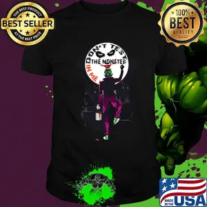 Joker don't test the monster in me moon shirt