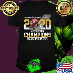 Kansas city chiefs kingdom 2020 afc division champions shirt