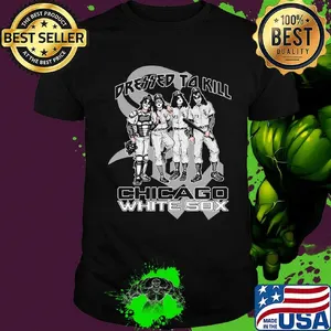 Kiss band dressed takill chicago white sox shirt