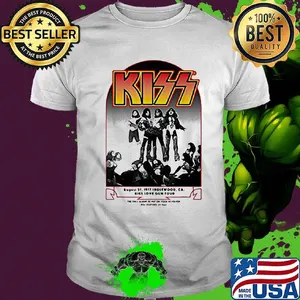 Kiss love now tour 1973 shirt