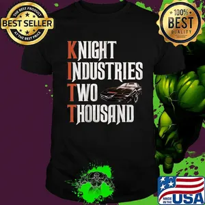 Knight rider two thousand car shirt
