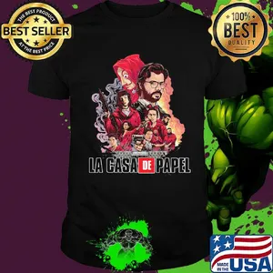 La casa de papel art shirt