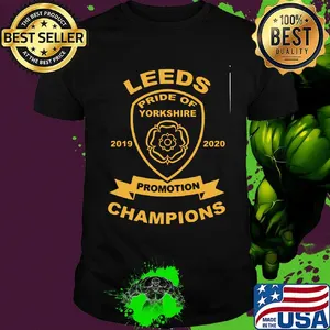 Leeds pride of yorkshire 2019-2020 promotion champions shirt
