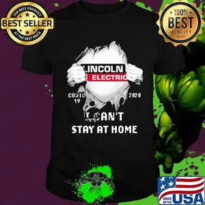 LinColn electric I can't stay at home superman shirt