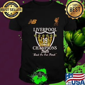 Liverpool 19 times champions 2020 back on our perch shirt