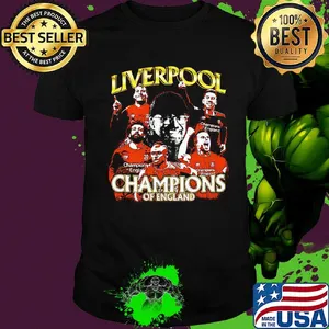 Liverpool champions of england shirt