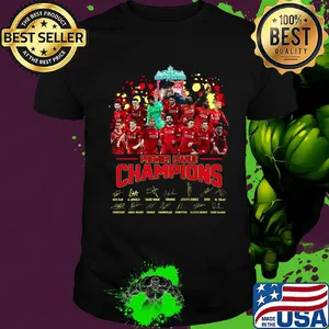 Liverpool fc premier league champions signatures shirt