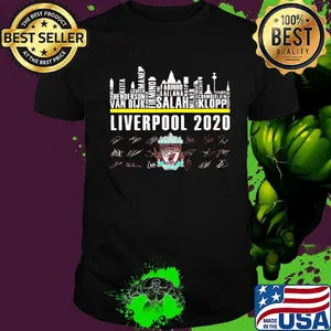 Liverpool football club 2020 city signatures shirt
