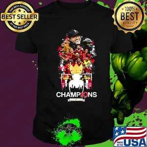 Liverpool football club champions 2019 2020 shirt