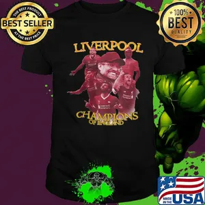 Liverpool football club champions of england shirt