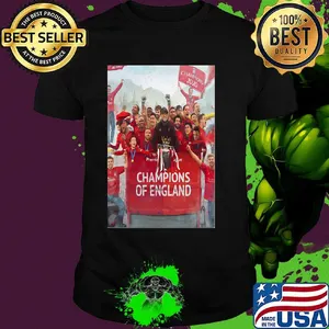 Liverpool football club premier league champions of england shirt