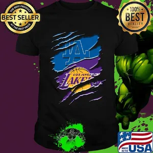 Los angeles dodgers and los angeles lakers shirt