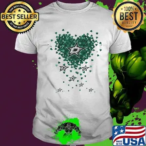 Love dallas stars baseball heart diamond shirt