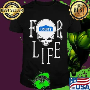 Lowe's club logo for life shirt