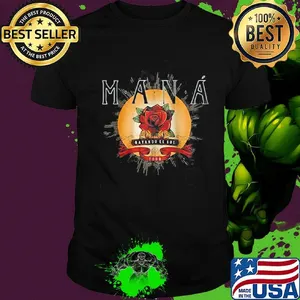 Mana band batado el tour moon shirt