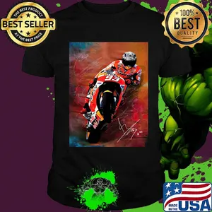 Marc marquez for 2019 motorcycle riding signature shirt
