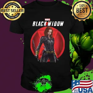 Marvel black and widow shirt