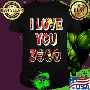 Marvel i love you 3000 shirt