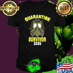 Mask quarantine survivor 2020 shirt