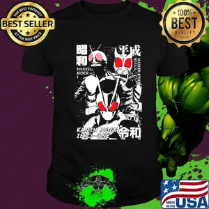 Masked rider zero one japanese shirt