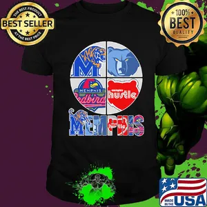 Memphis tigers grizzlies redbird and hustle logo shirt