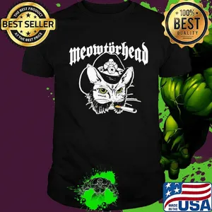 Meowtorhead Kilmeowster Smoking shirt