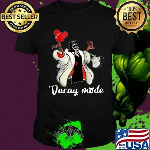 Mickey mouse cruella de vil vacay mode shirt