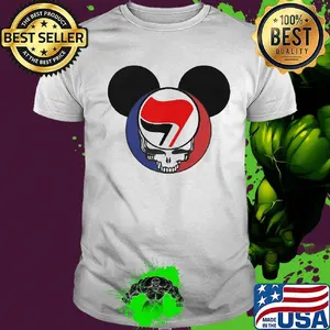 Mickey mouse grateful dead shirt