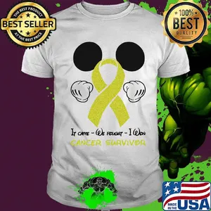 Mickey mouse if came we fought i won cancer survivor shirt