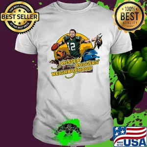 Mister rodgers neighborhood minnesota vikings football team shirt