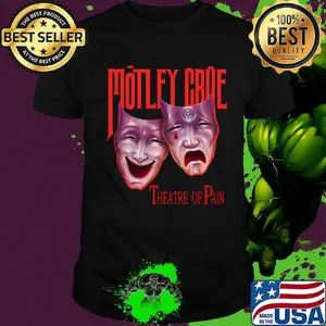 Motley crue band theatre of pain shirt