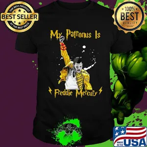 My patronus is Freddie Mercury shirt