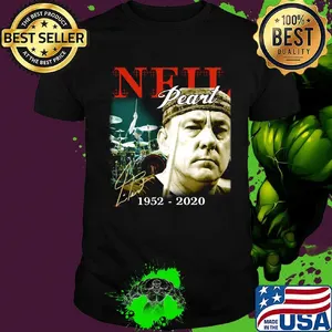 Neil peart drummer 1952 2020 signatures shirt