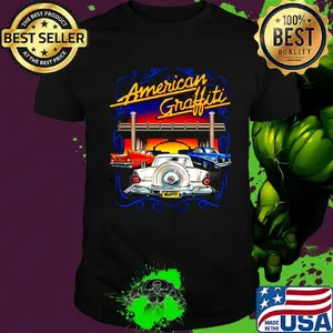 Official american graffiti cars shirt