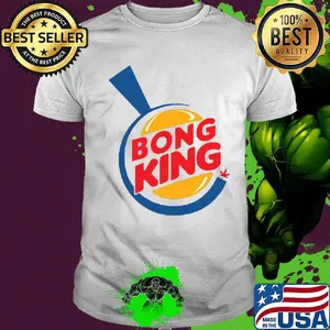 Official bong king logo shirt